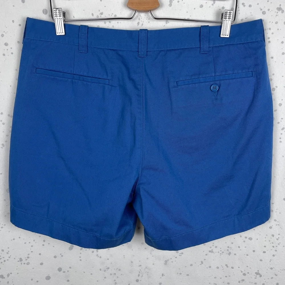 NWT J. Crew Factory Varick Shorts 35W Blue